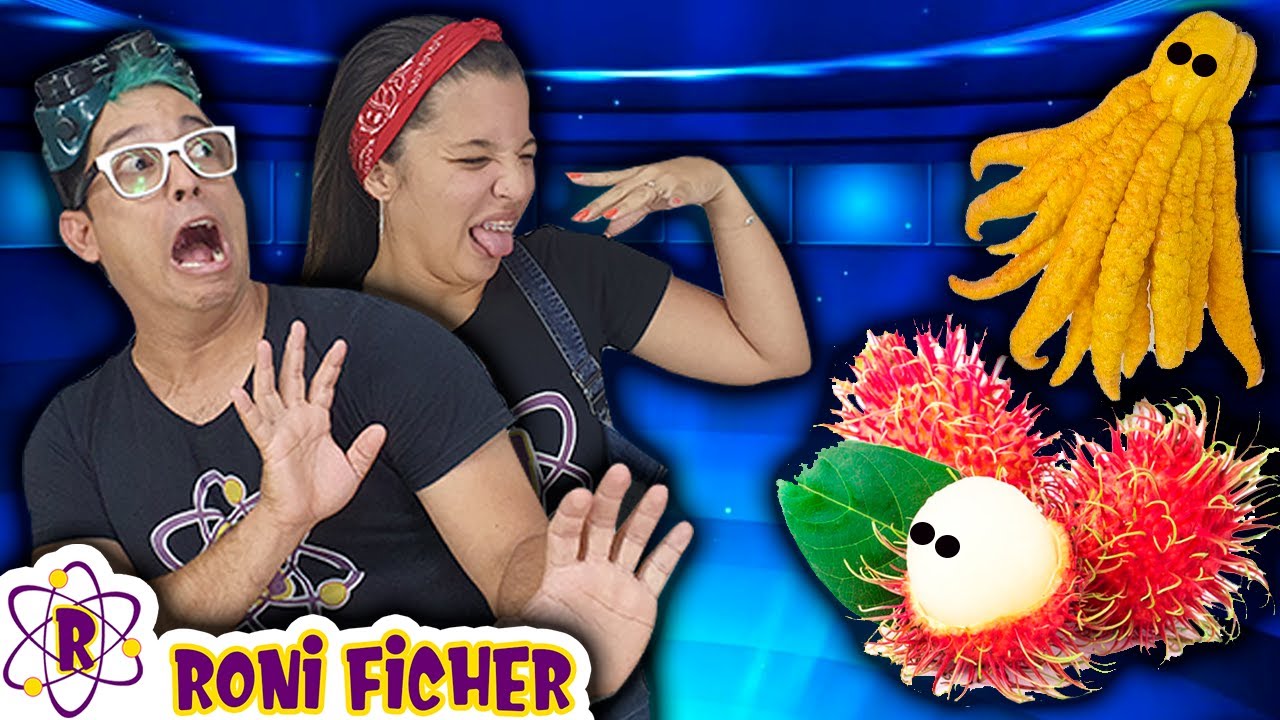 COMENDO FRUTAS ALIENÍGENAS!!! MARATONA RONI FICHER!!!