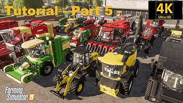 Farming Simulator 19 - Tutorial 05 - Baling - 4K - PC