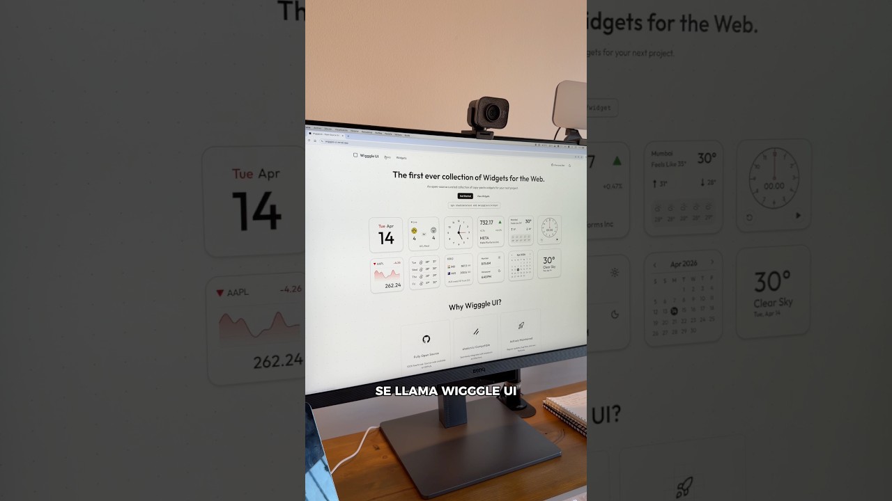 Widgets estilo iPhone para tu web 😮‍💨