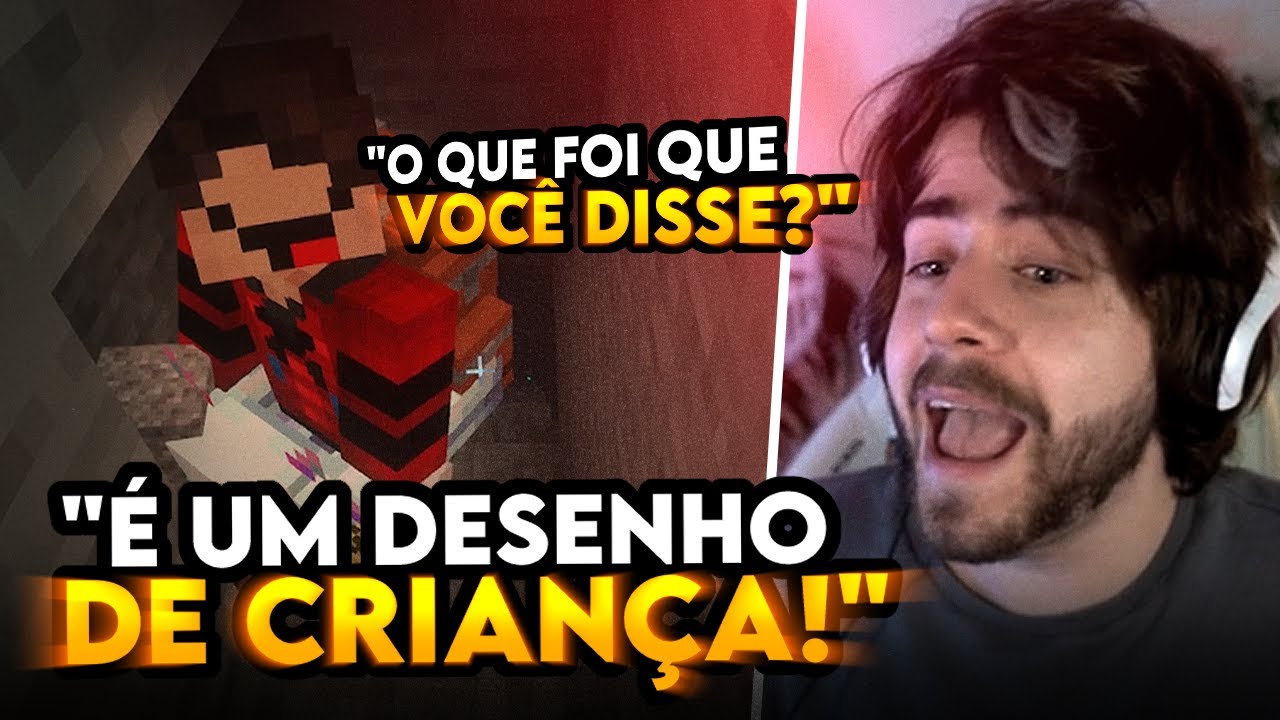 CELLBIT E ROIER DISCUTEM SOBRE DESENHOS ANIMADOS KKKK  - QSMP