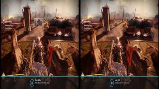 Destiny 2 VR : PC to PlayStation VR TriDef 3D  Zeiss Head Tracking SP L1 to 7 Warlock