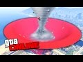 ЗАСОСАЛО МОЩНЫМ ТОРНАДО В ГИГАНТСКУЮ ВОРОНКУ НА АДСКИХ ГОНКАХ В GTA 5 ONLINE