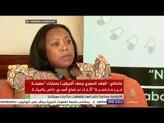 نافذة تفاعلية ..  مسؤول مصري يصف وزراء البيئة الأفارقة ب "الكلاب والعبيد"