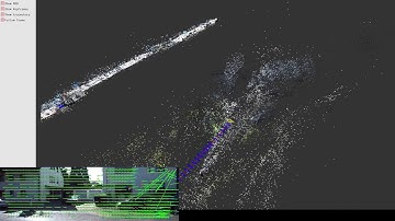 KITTI RGB SLAM with ROS, Pose graph optimization and Loop Closure.