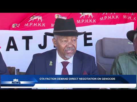 OMBARA KATJIUA CALLS FOR DIRECT GERMANY GENOCIDE TALKS - nbc