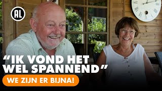 Deelnemers Sjaak en Thea zijn laaiend enthousiast | WE ZIJN ER BIJNA!