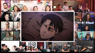 Attack on Titan Season 4 episode 23 Mega Reaction Mashup  | 進撃の巨人  | Shingeki no Kyojin