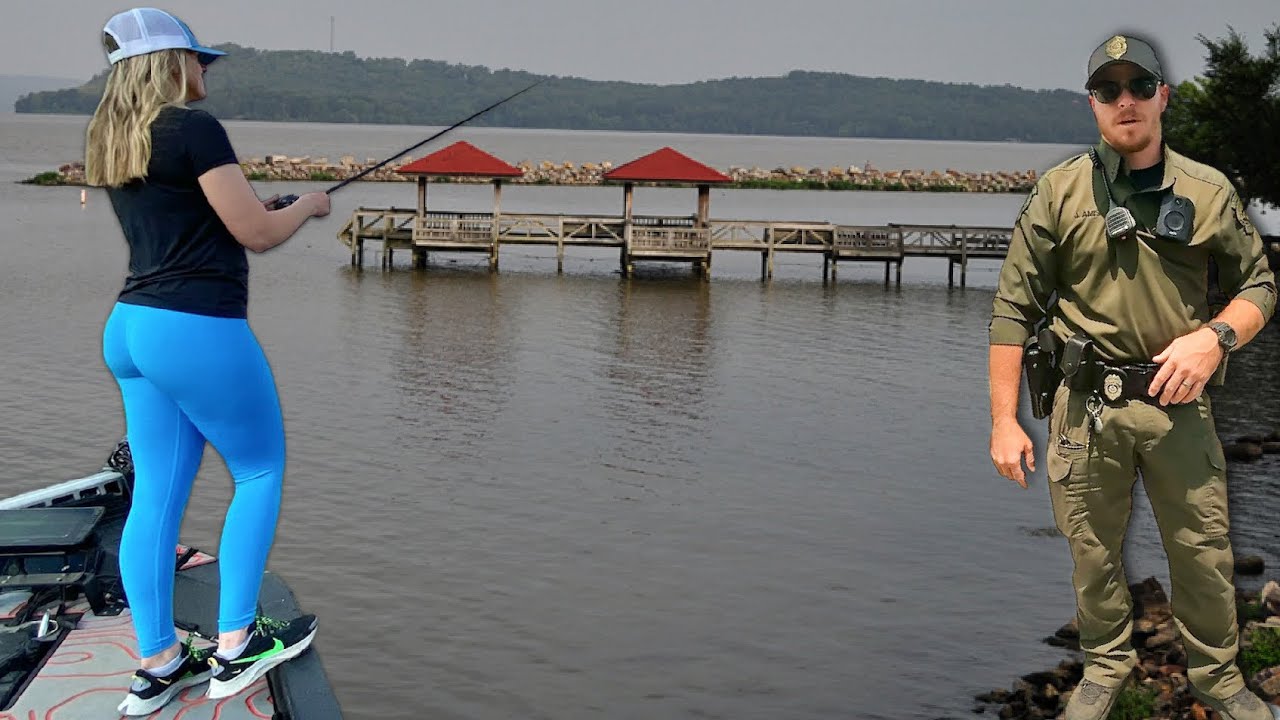 Scouting for BIG FISH Turned Into a Visit w/ the GAME WARDEN.... (Monsters Caught!!!)