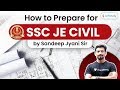 SSC JE 2019-20 Civil Preparation | How to Prepare for SSC JE Civil Engineering?