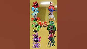 Smiling Critters VS Garten of Banban #shorts #smilingcritters #gartenofbanban #poppyplaytimechapter3