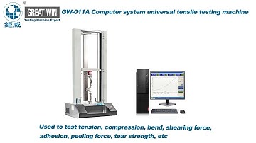 GW 011 Computer system universal testing machine