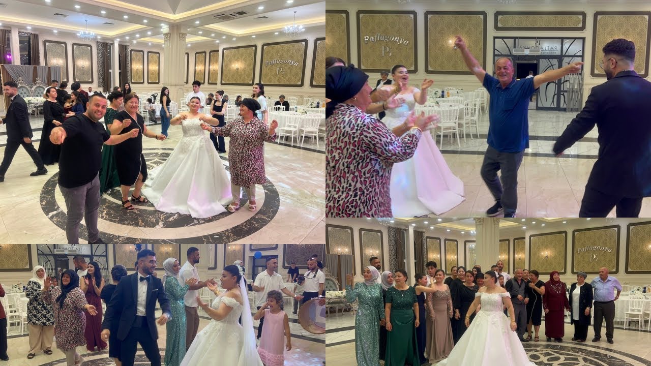 Yer yerinden oynadi💃Düğünümüzden💯Babam dayanamadi😀başladı oynamaya #düğün #viral #turkey