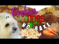 Cookies for DOGS NO BAKE, Salty and Sweet, coton de tulear I Lorentix