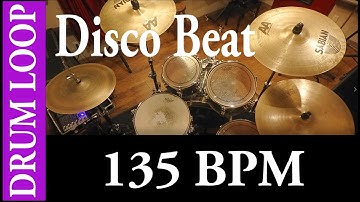 Disco Beat drum Loop 135 BPM