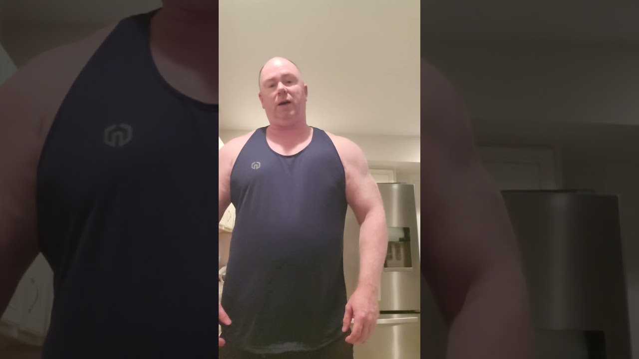 Unboxing and trry on NELEUS Men's 3 Pack Dry Fit Y-Back Muscle Tank Top