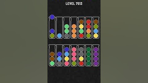 Ball Sort Puzzle Level 7513