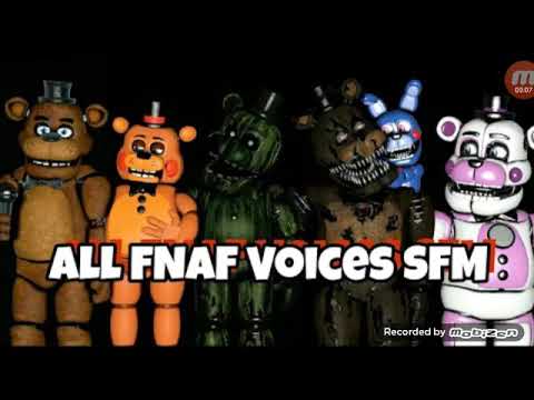 Fnaf voices