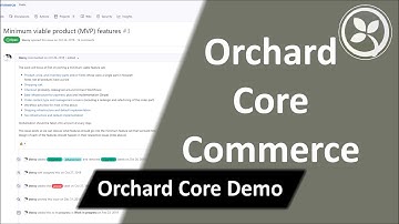 Orchard Core Commerce - Orchard Core Demo