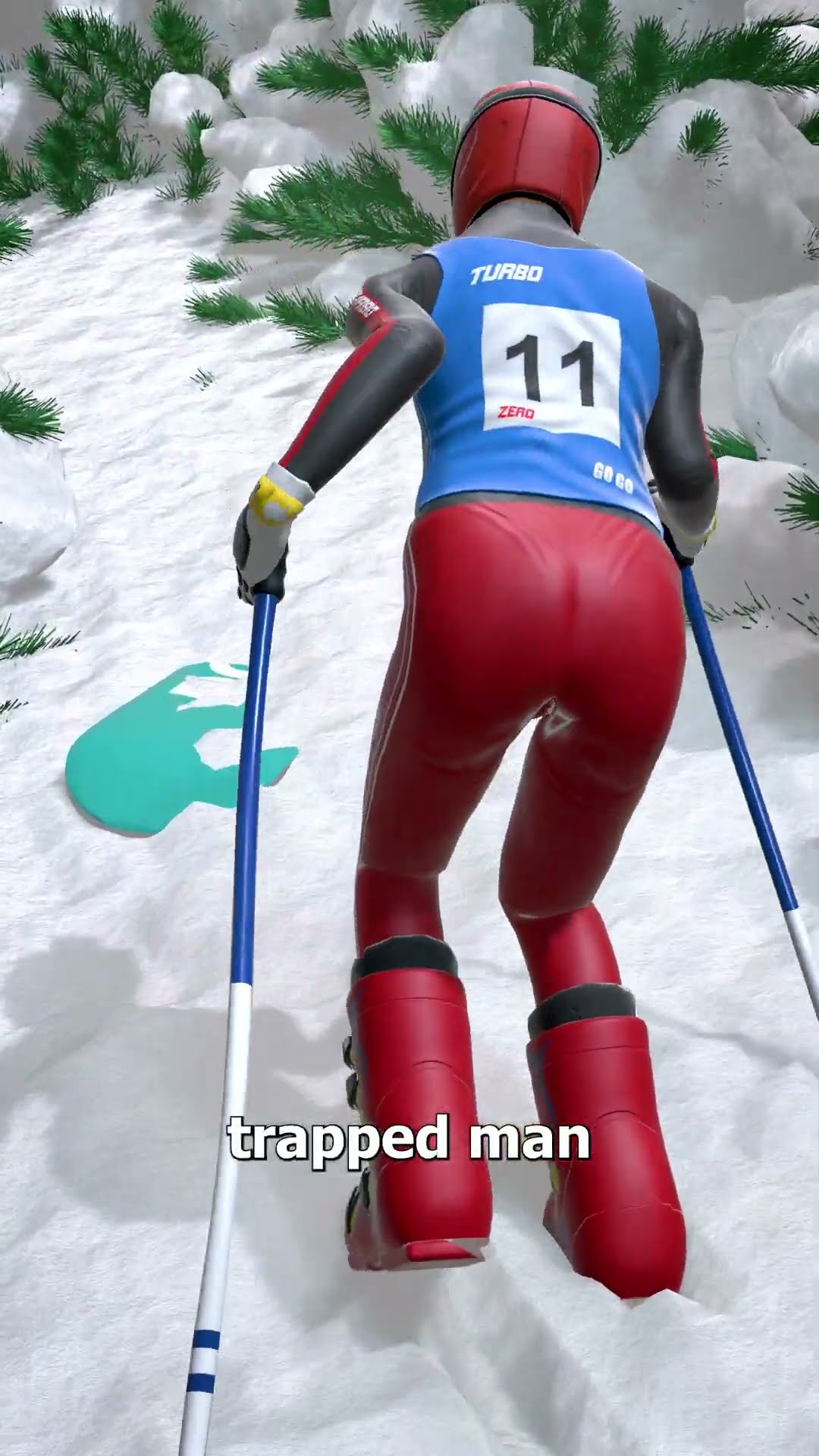 Snowboarder Buried Alive ?