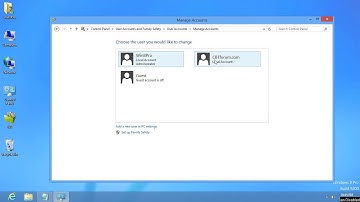 Give Admin Rights to Normal User in Windows 8 - Lesson 12
