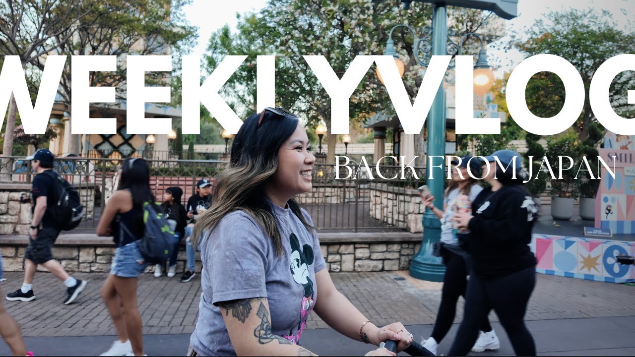 week in my life | gym | recovery | disneyland | coffee date | cooking