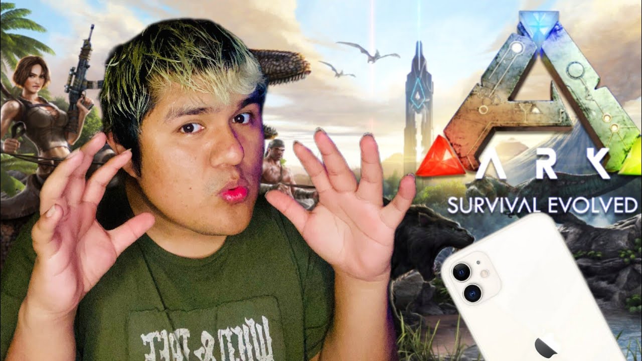 ASMR ESPAÑOL GAMEPLAY JUGANDO ARK - TE CUENTO LA VEZ QUE REGALE UN IPHONE X UNA NOCHE 