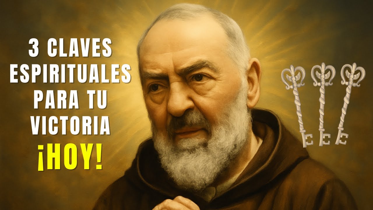 PADRE PÍO REVELA: 3 CLAVES ESPIRITUALES PARA ALCANZAR LA VICTORIA HOY