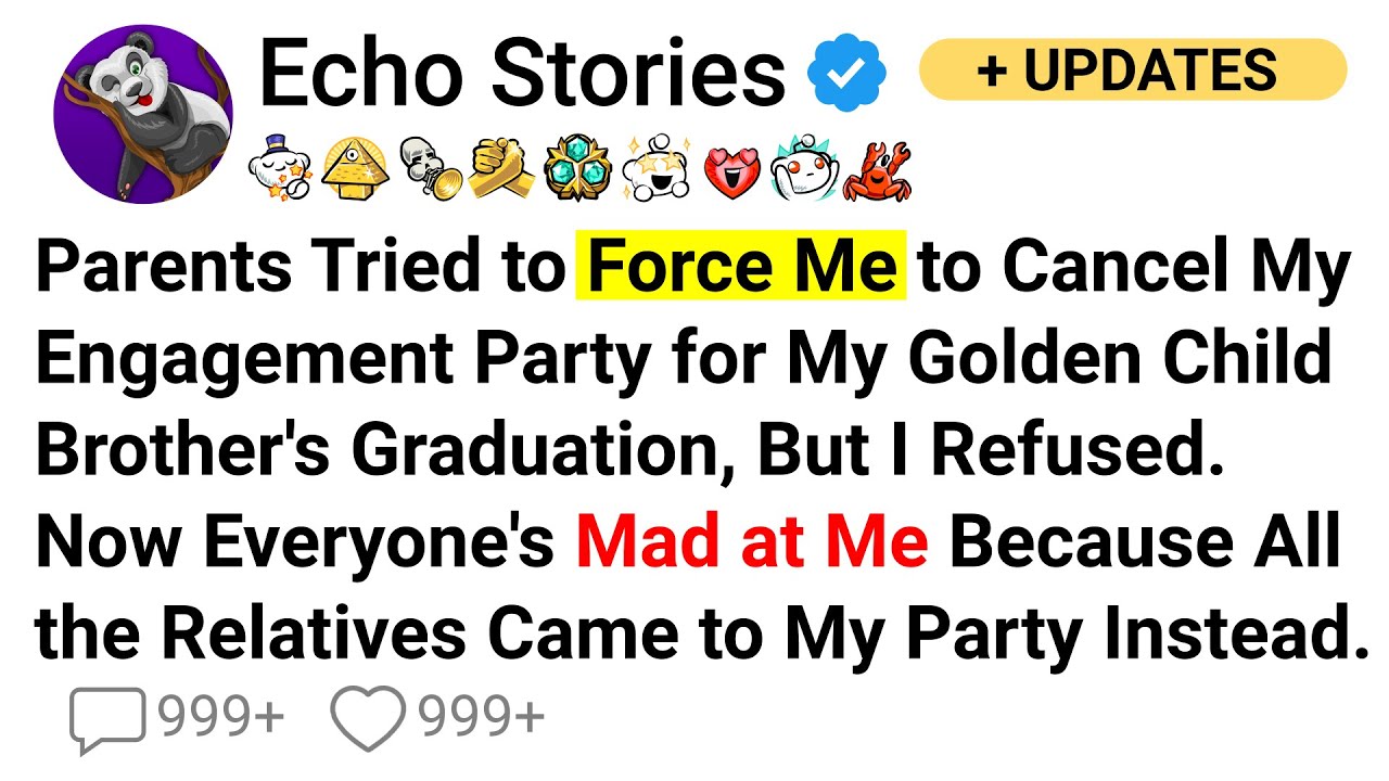 Parents Tried to Force Me to Cancel My Engagement Party for My Golden Child Brother's Graduation...