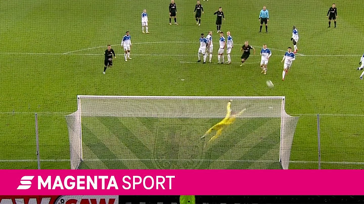 Schöner wird's nicht: Traumfreistoß vom TSV Havelse | 3. Liga