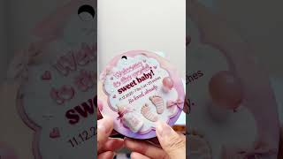 Mark your baby’s special birthday with a sweet keepsake ornament#shorts
