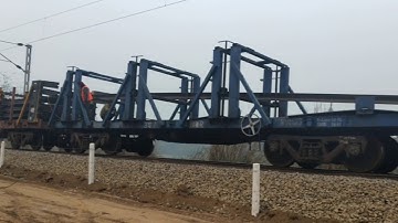 260m Rail panel unloading  part 2