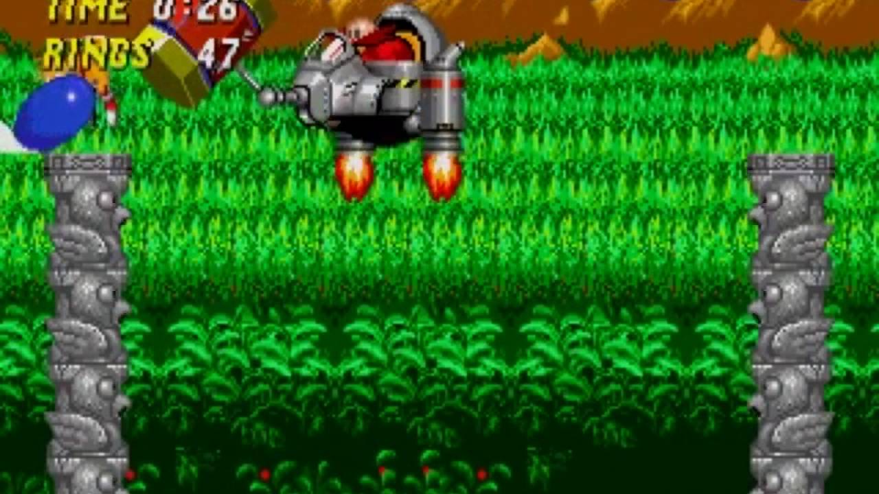 Sonic 2 Aquatic Ruin Zone Act 2 36 seconds YouTube