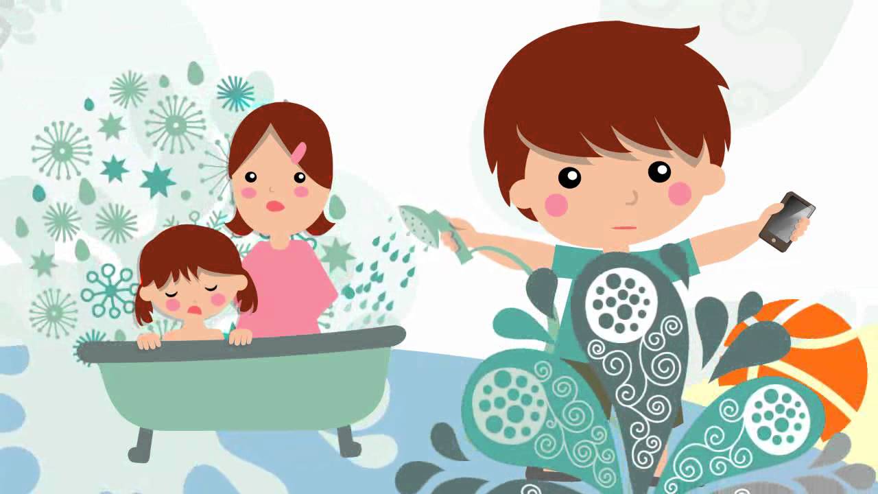 Elin bränner sig - en livsviktig saga om att hjälpa till!