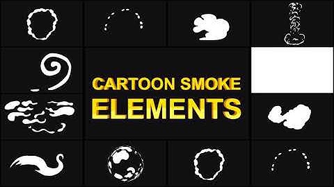 Cartoon Smoke Elements Unreal Engine Preview