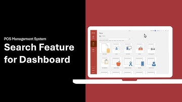 How to Make POS System | 21 - Search Feature for Dashboard