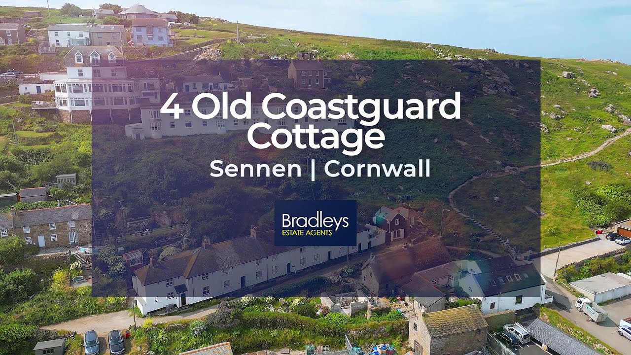 PROPERTY FOR SALE 4 Old Coastguard Cottage, Sennen Cove Bradleys Estate Agents YouTube