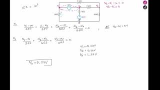 Apply the supernode technique to determine Vx - Innk
