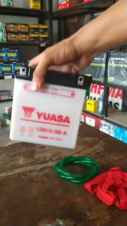 Aki basah Yuasa 12N10-3B-Ahttps://s.shopee.co.id/AA3QGN4HA5 #akimotor
