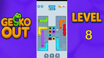 Gecko Out Level 8 Solution