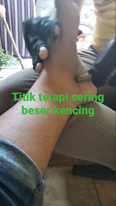 titik terapi sering kencing beser