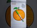 🍊 Learn Orange Color for Kids | Easy Coloring Activity#learning #drawing #education