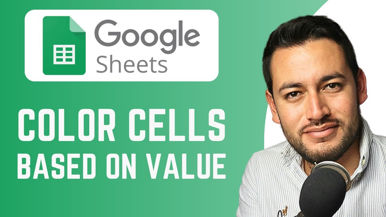 How To Color Cells Based on Value in Google Sheets | highlight cells ...