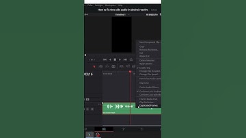 How to fix one-sided audio in Davinci Resolve | #audiofix #davinciresolve