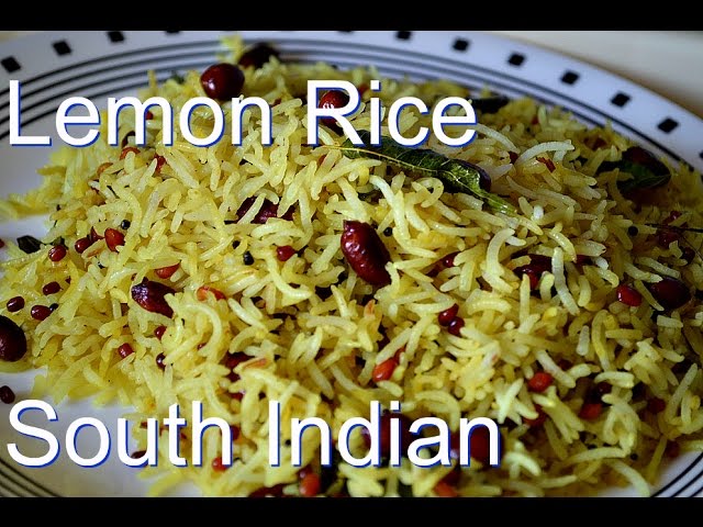 Lemon Rice Quick and Easy Recipe video by Chawlas-Kitchen.com Episode # 208 | Chawla