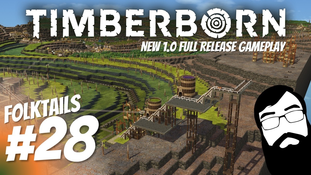 Let's start a megaproject! Timberborn 1.0 Full Release Episode 28
