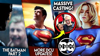THIS IS GREAT!! James Gunn Casts SUPERGIRL, DCU Updates, The Batman 2 JOKER & MORE!!