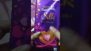 Biggest Dairy Milk Silk||Family pack unboxing viral short youtubeshorts trending