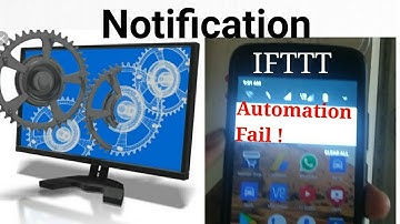 Automation/Compilation status on Phone using IFTTT