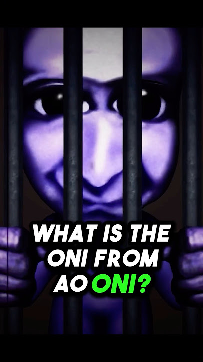 The LORE Behind Ao Oni!!! #shorts
