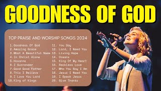 Goodness Of God,.. Top Praise And Worship Songs 2024 (Lyrics) Praise Worship Music #20